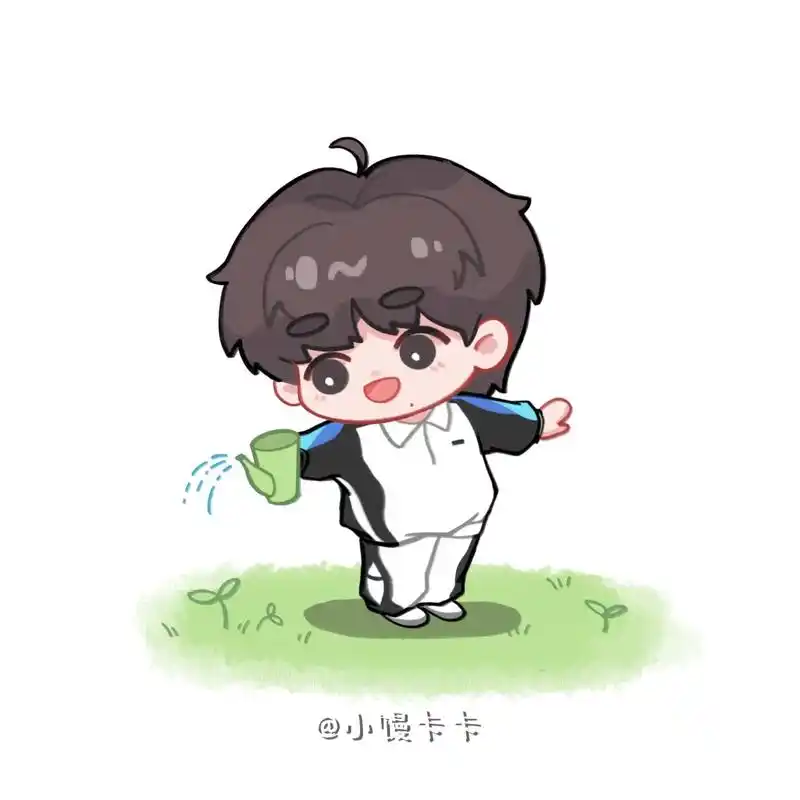 蒜轩种蒜00得蒜轩.#q版 #宋亚轩 #procreate绘 - 抖音