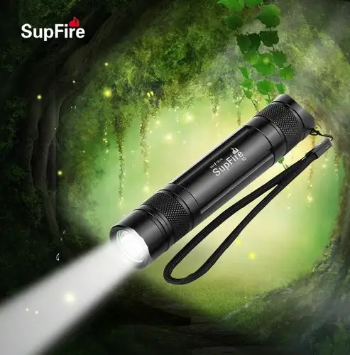 正品supfire神火s5强光手电筒家用迷你led小手电筒小巧便携防身