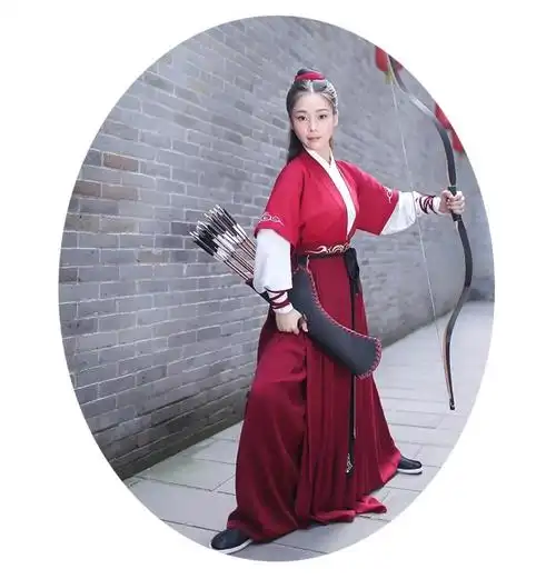 朱红劲装·交领襦裙#重回汉唐