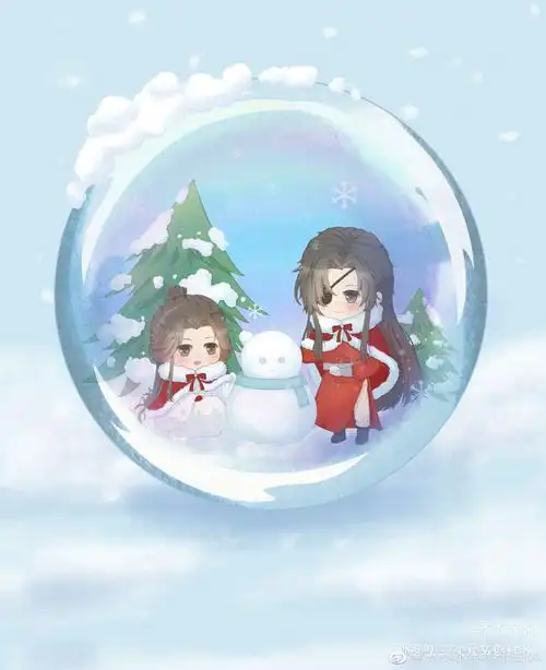 花怜_天官赐福花怜q版墨香铜臭绘画作品