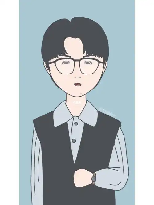 手指绘画74帅气毛不易