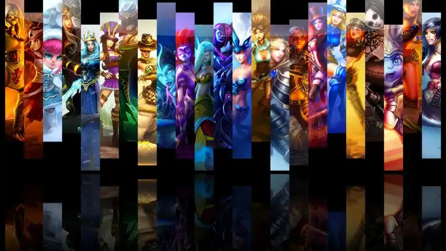 3d网游lol英雄联盟全英雄主题皮肤素材壁纸图片3下载