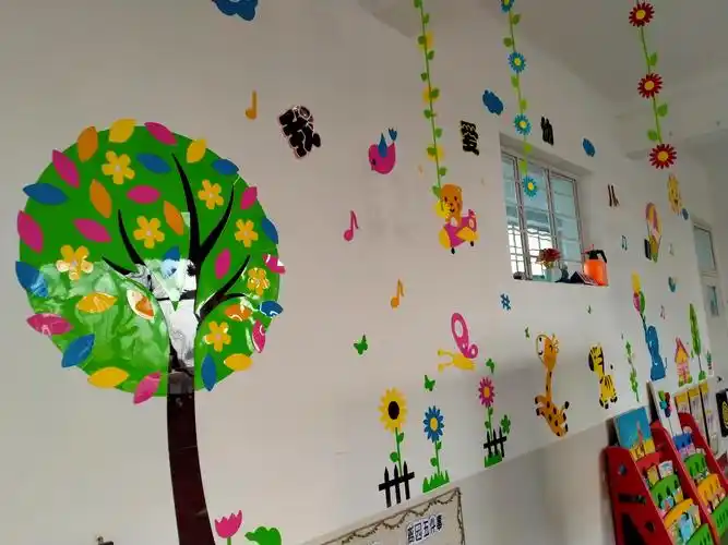 创美育童心——平川镇贾家墩幼儿园小班环创成果展示