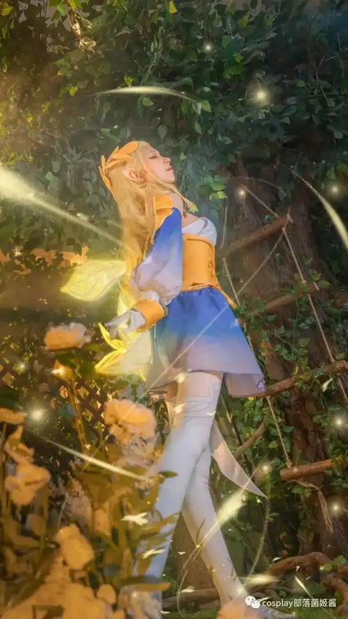 cos王者荣耀艾琳同人cos正片猫喵