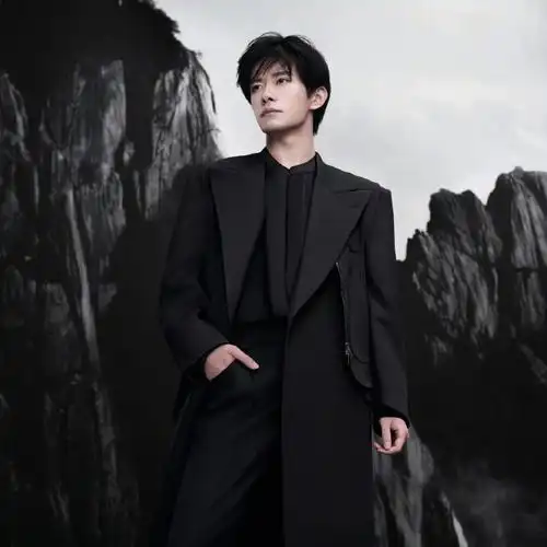 易烊千玺墨色摩登大片##emporio armani全球代言人易烊千玺