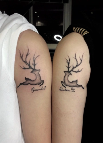 新款2020情侣纹身图片大全有专属意义的情侣纹身设计7