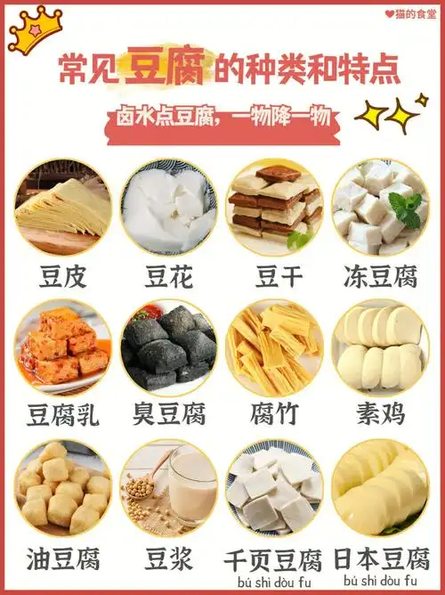 豆腐科普常见豆制品的种类和特点