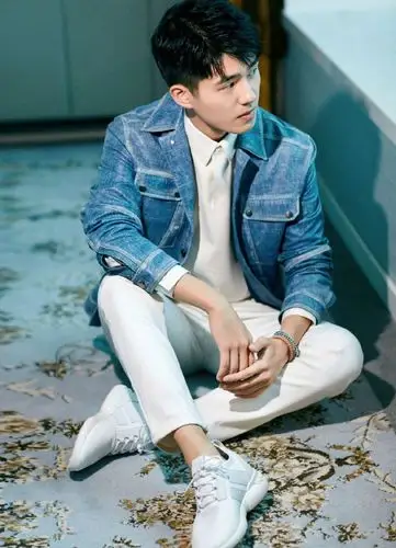 刘昊然 tods鞋履系列写真, 清新简洁的牛仔少年