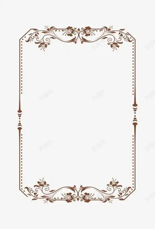 中式复古边框创意素材