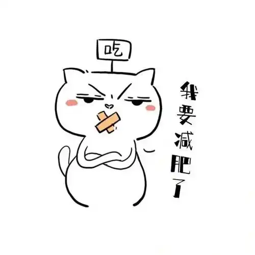 我要减肥我要瘦从今天开始