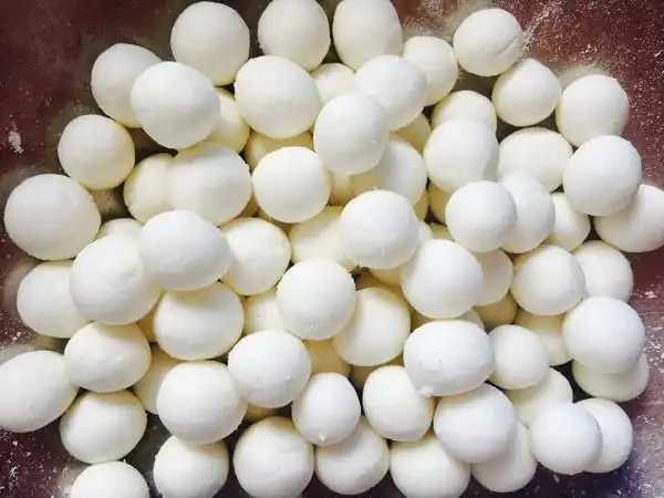 纯手工私房王做的糯米小圆子