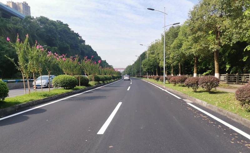 沥青厚度5毫米 南滨路获评道路平整标杆工程_腾讯新闻