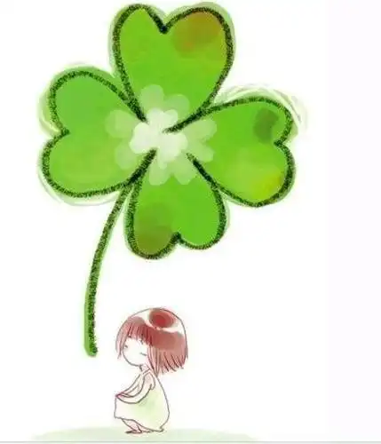 四叶草简笔画图片四叶草怎么画好看四叶草简笔画简单又漂亮彩色学画