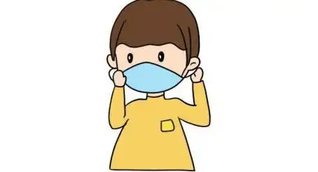 疫情小朋友戴口罩简笔画教程彩色简单小朋友戴口罩简笔画怎么画