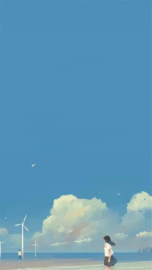 小清新动漫风景高清手机壁纸