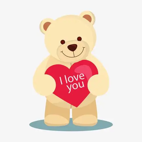 关键词 : 爱心,泰迪熊,泰迪熊公仔,高清,可爱,手绘,卡通