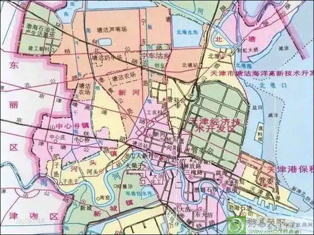塘沽一般指塘沽区