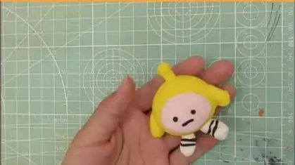 儿童橡皮泥手工蛋仔