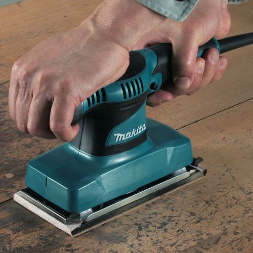 牧田光机9035h打磨机平板方形小型抛光机木工bo3700砂纸机