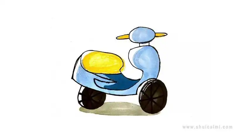 电动自行车简笔画集