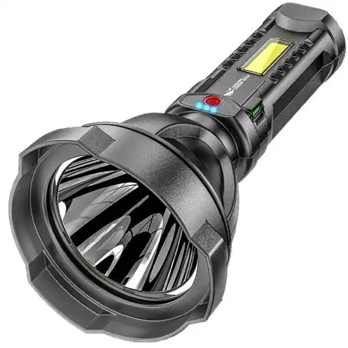 手电筒1000米强光超亮远射户外充电大功率超长续航手电筒