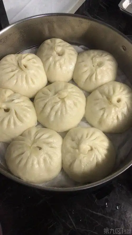 昨天做的肉包子,都说好美