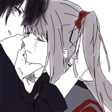 情侣头像二人专用两张