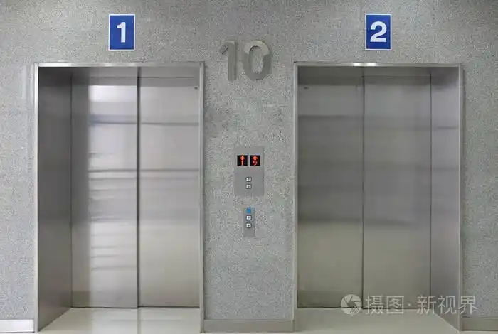 封闭式金属电梯门