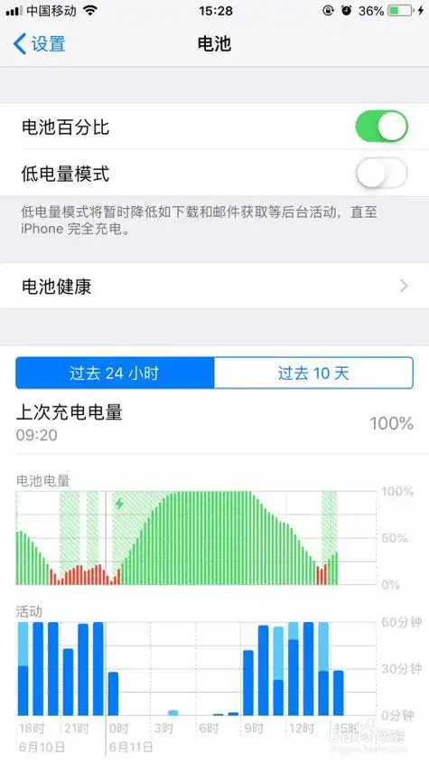 苹果手机怎么查看电池健康容量?