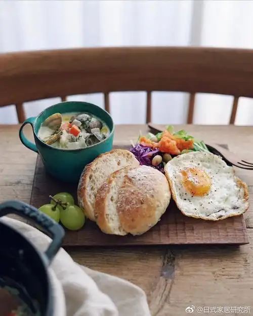 美好的一天始于一顿精致的早餐.