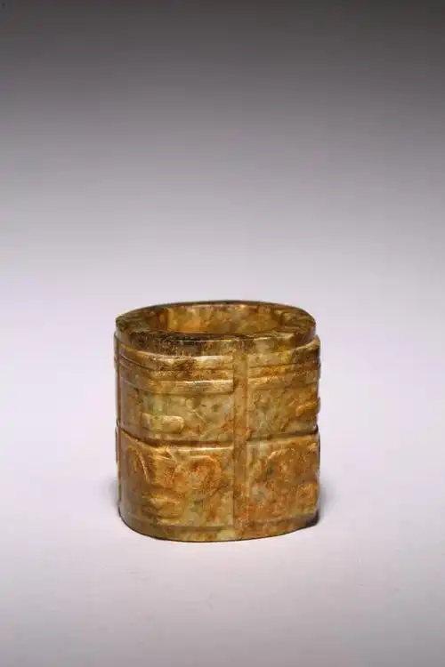 california asian art auction gallery usa良渚文化 兽面纹玉琮