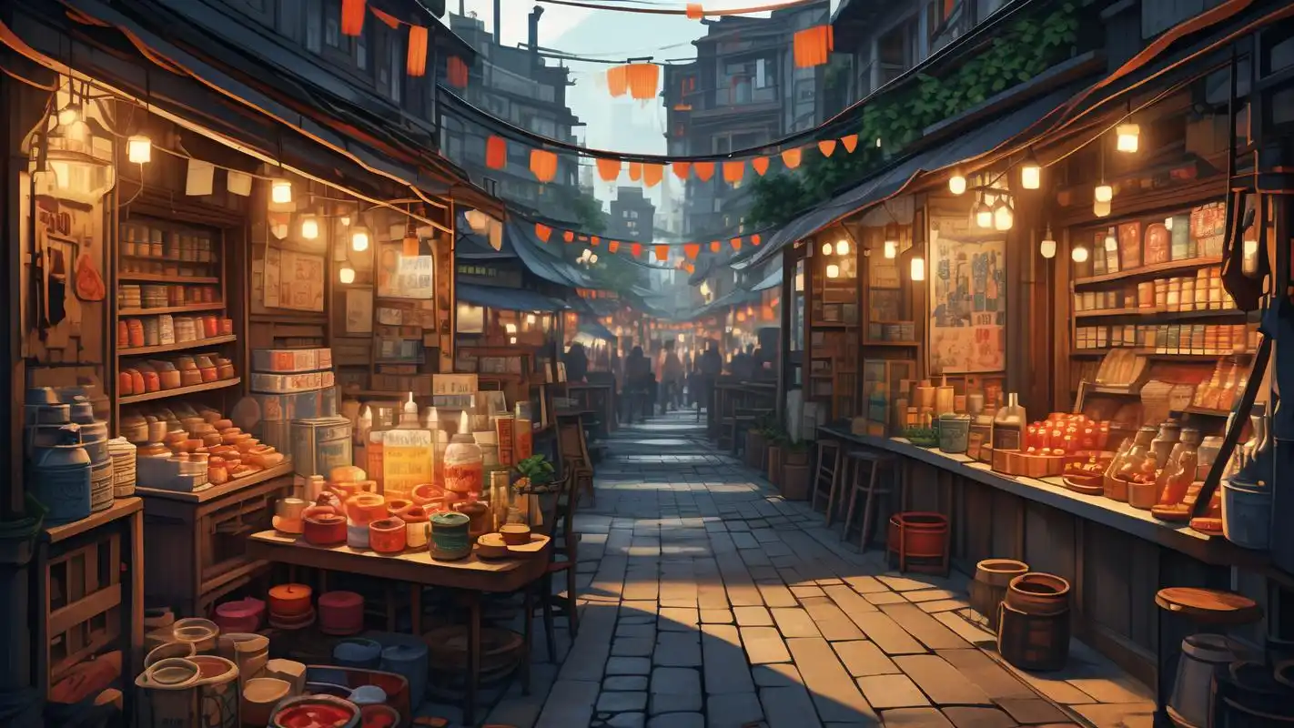 动漫里的绝美风景壁纸92