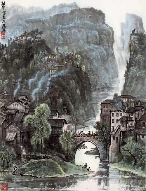 张凭1978国画作品_张凭纪念网站-雅昌艺术家网