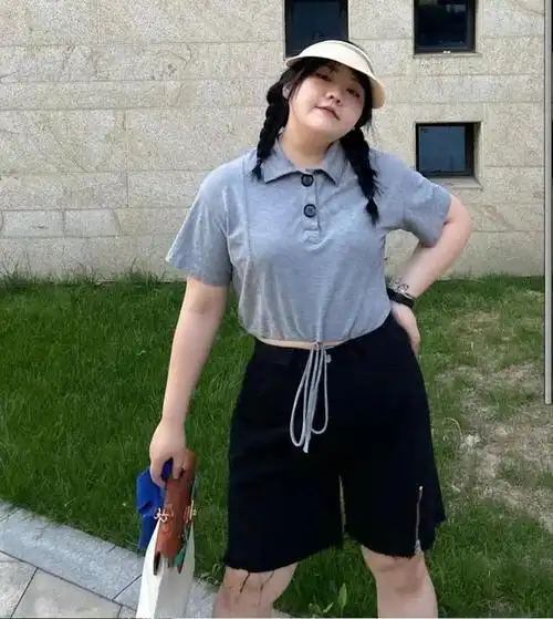 胖女孩最关心的显瘦穿法,150斤女生的时髦搭配示范,上身瘦十斤