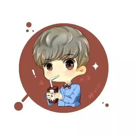 鹿晗动漫情侣头像带字 动漫头像图片大全 -【爱个性】