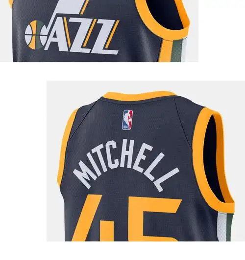 耐克(nike)2020赛季犹他爵士队nba男子球衣速干环保针织运动休闲舒适