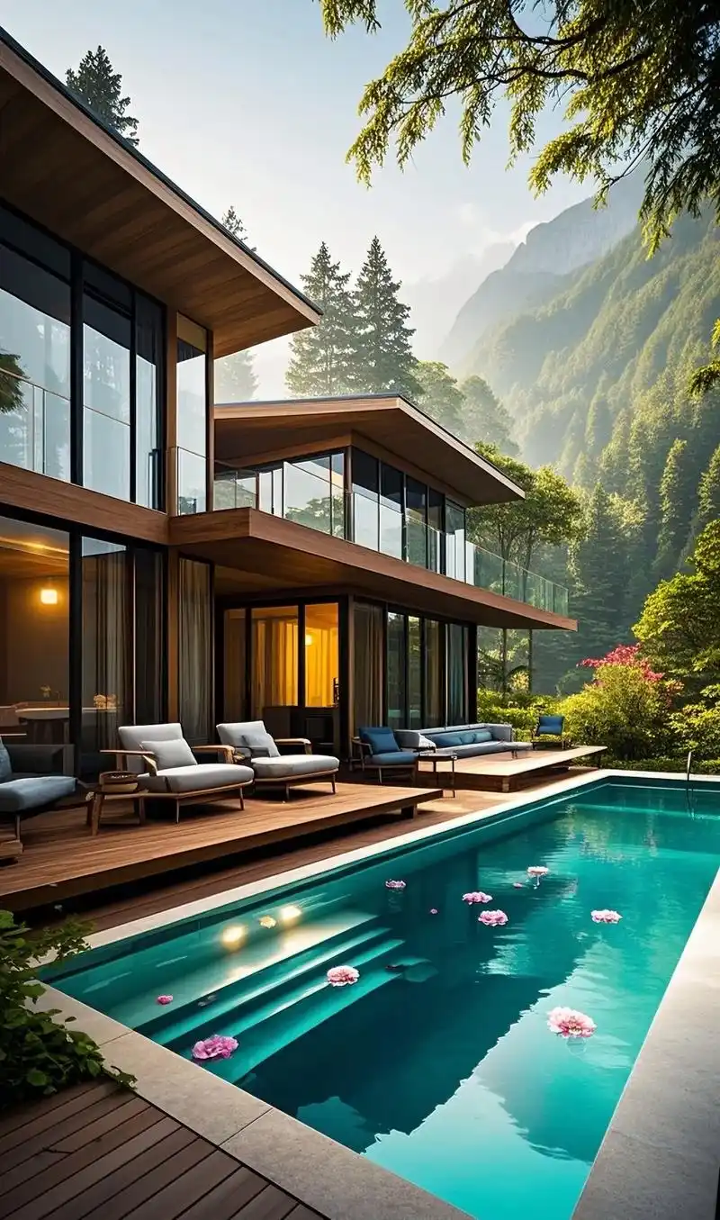 这些现代别墅效果图怎么样?有没有心动的?