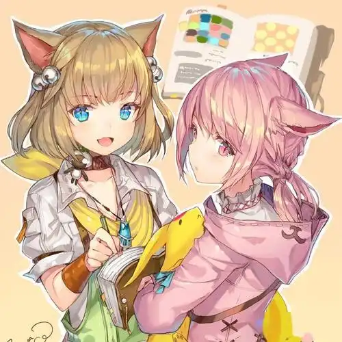 动漫头像赏析: 兽耳娘系列