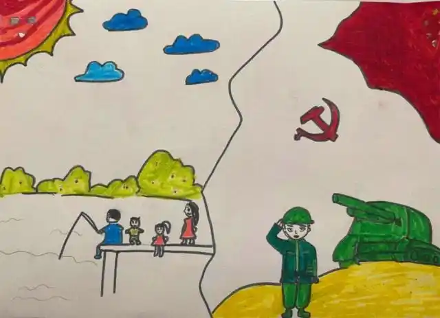 军娃因父母为军人,故而冠以"军".