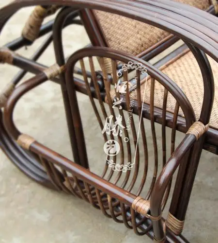 藤椅 折叠椅 藤摇椅 藤躺椅 午休躺椅 休闲椅 藤老人椅阳台躺椅