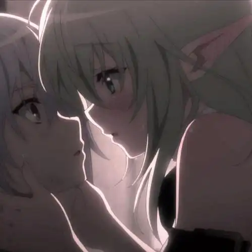 男女接吻情头一左一右 情侣最亲密的图片