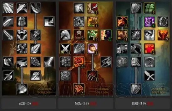 魔兽世界wow怀旧服防战天赋大全防战天赋选择指南