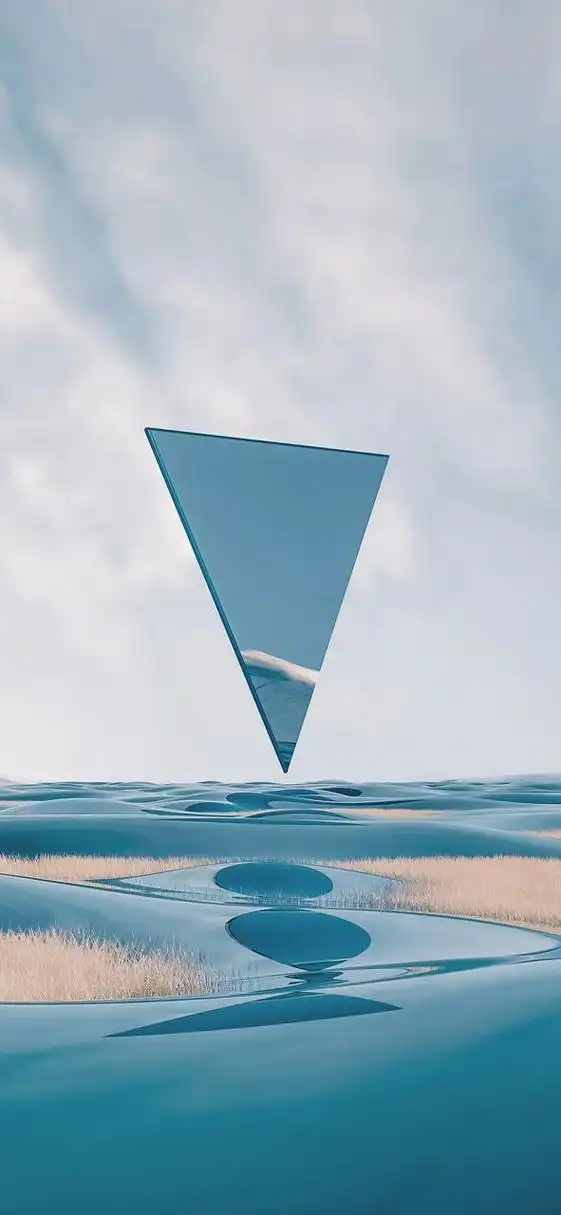 手机全面屏壁纸 手机壁纸  私藏绝美大气光与影交织梦幻壁纸