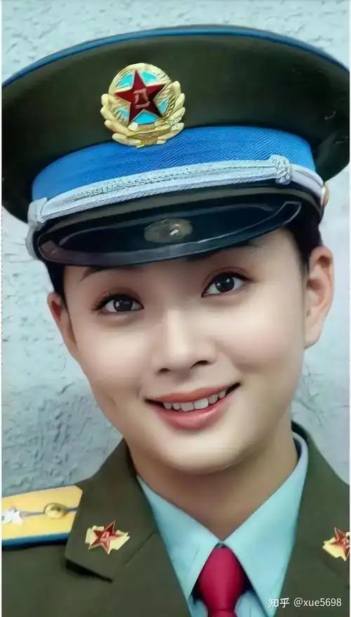 穿军装的女明星殷桃古装还是军装美