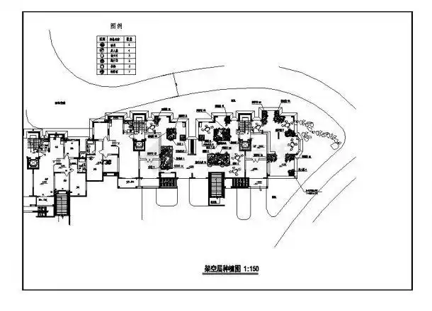 某小区景观设计绿化平面详图