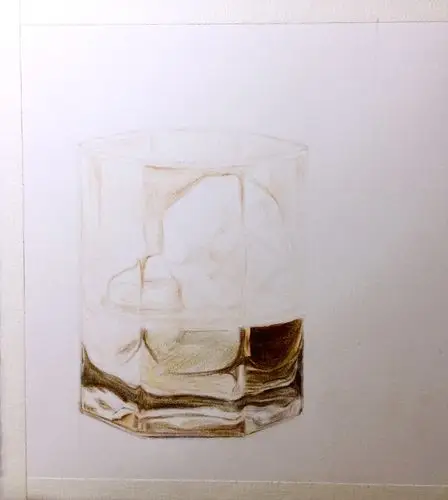 彩铅| 原创『威士忌酒』