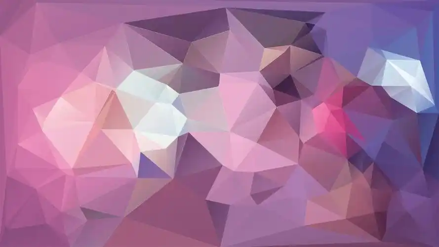 炫彩渐变背景创意彩色晶格拼贴高清2k电脑壁纸图片