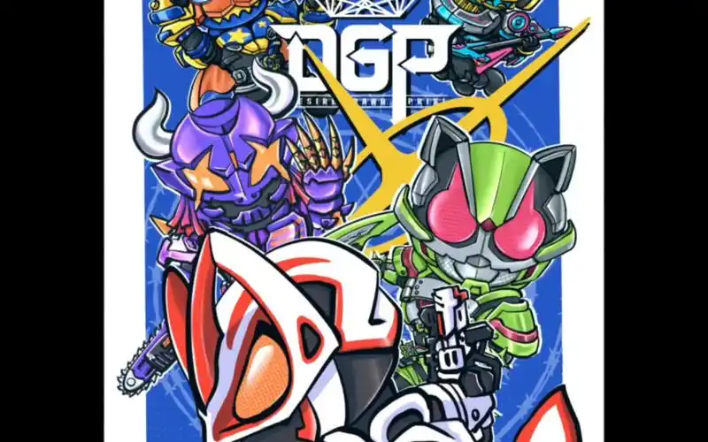 【ipad绘画】"撒~接下来就是高光时刻了~"q版假面骑士急急急急极狐