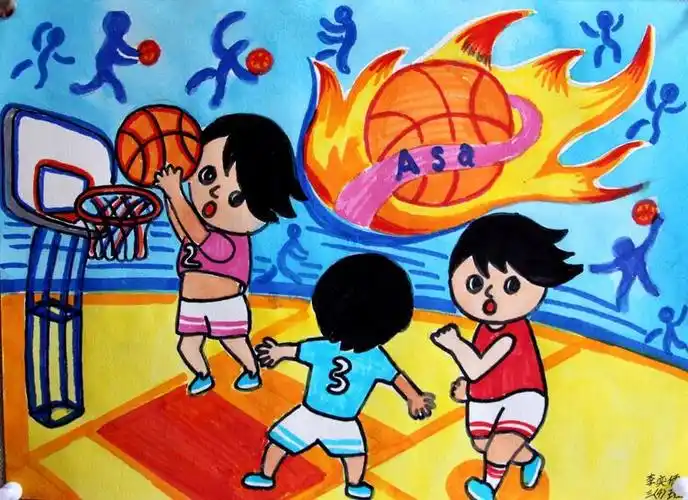 『崇正篮球季』篮球绘画 创意无限——2017篮球节系列活动之"创作一幅