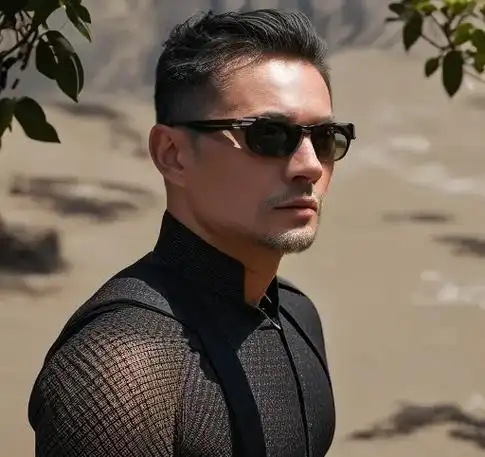 时间从来不回答,生命从来不喧哗 #高级感 #胡须造型 - 抖音